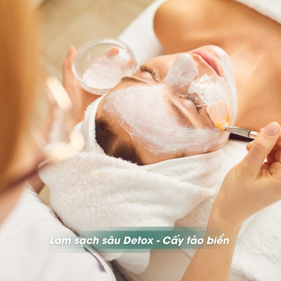 Làm sạch sâu Detox - Cấy tảo biển